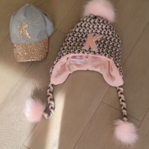 Girls Justice "K" Hats